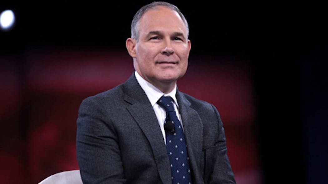 Administrator Scott Pruitt says EPA is restoring states&apos; important role in the regulation of water.