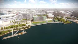 DC Water's new headquarters will employ IWC's SHARC thermal energy technology. Photo: DC Water. DC Water's new headquarters will employ IWC's SHARC thermal energy technology. Photo: DC Water.