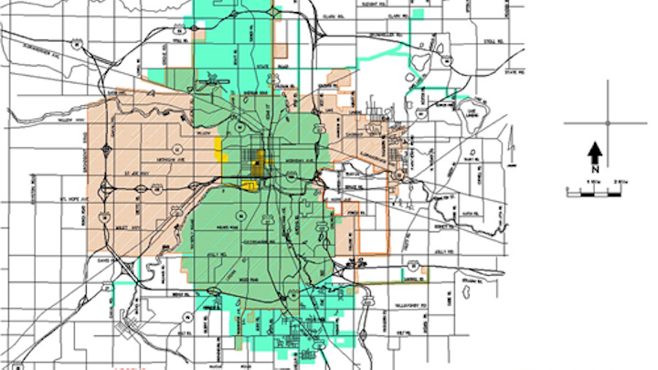 Lansing Board of Water and Light's service area. Photo: LBWL.