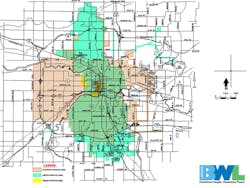 Lansing Board of Water and Light's service area. Photo: LBWL. Lansing Board of Water and Light's service area. Photo: LBWL.