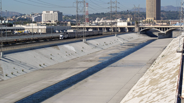 The Los Angeles River. Photo: Wikimedia Commons.