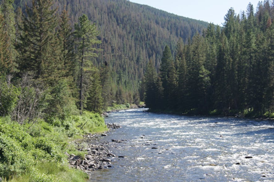 The Gallatin River. Photo: Wikimedia Commons.