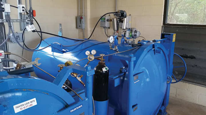Secondary Containment Equipment Addressing Safety Concerns For Chlorine Gas Sulfur Dioxide Waterworld