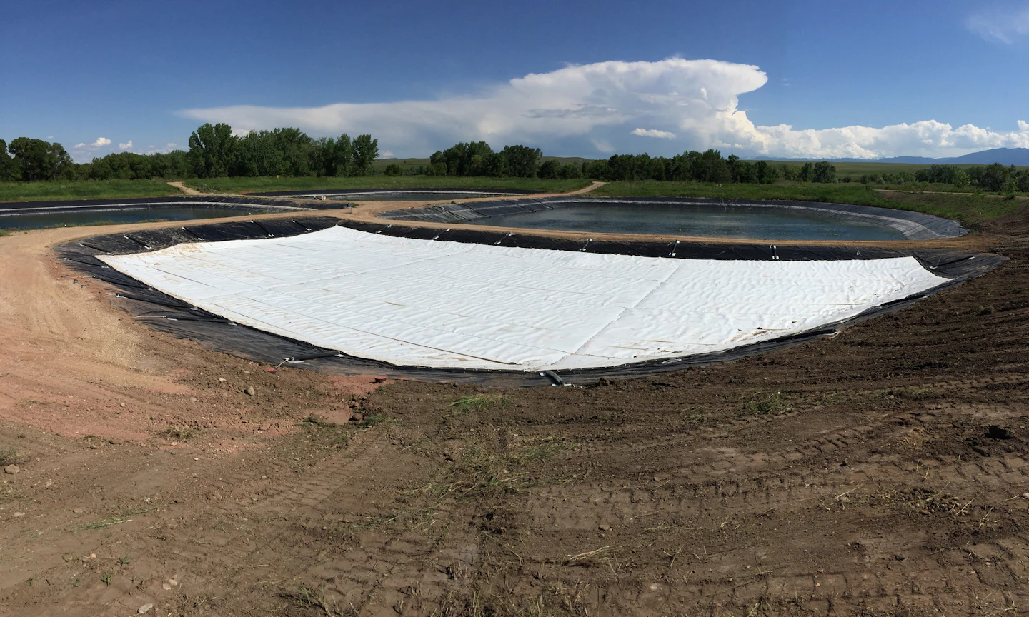 ATD Pollution Control Lagoon Guard Floating Cover System