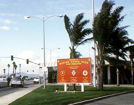 Camp Pendleton Marin Corps Base. Photo: Wikimedia Commons.