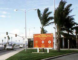 Camp Pendleton Marin Corps Base. Photo: Wikimedia Commons. Camp Pendleton Marin Corps Base. Photo: Wikimedia Commons.
