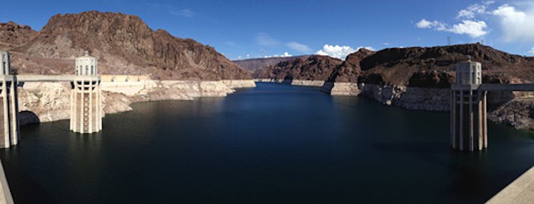 Hetch Hetchy Dam in Nevada. Photo: Wikimedia Commons.