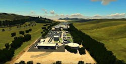 An artist's rendering of the East county Advanced Water Purification site, courtesy of Padre Dam. An artist's rendering of the East county Advanced Water Purification site, courtesy of Padre Dam.
