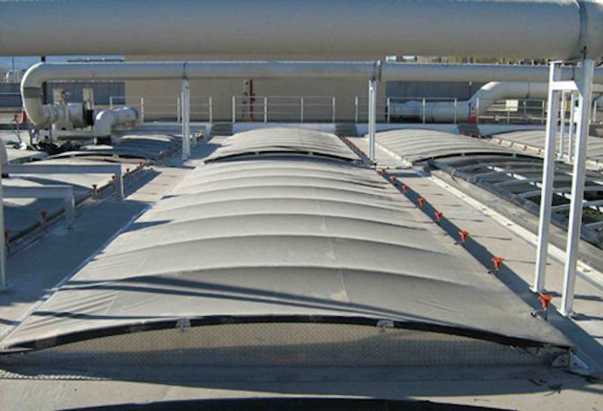 Retractable covers will help treatment plant address unpleasant conditions.