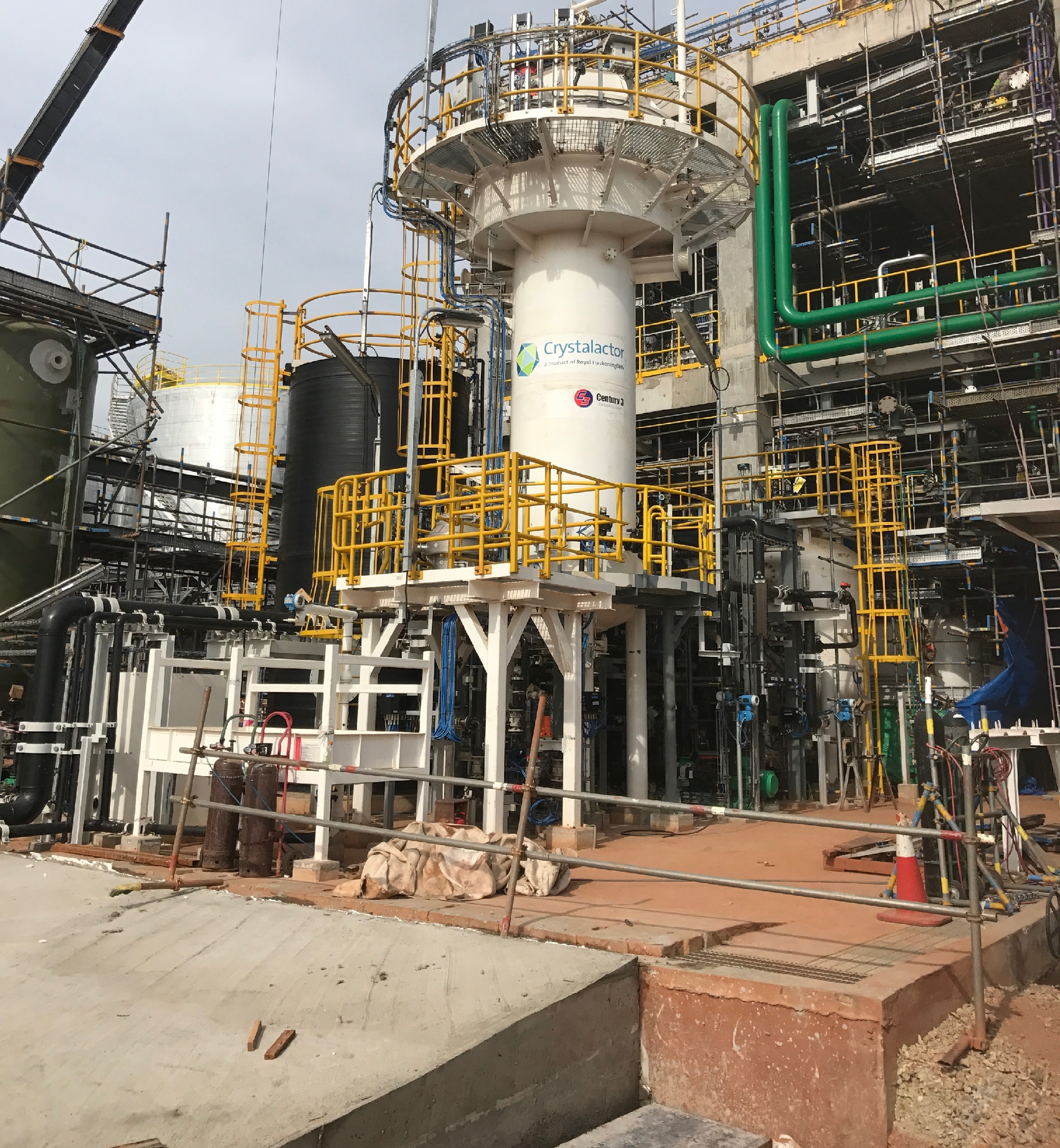 Crystalactor installation Photo: Royal HaskoningDHV