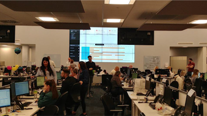 EMAGIN's AI technology (HARVI) live in the Integrated Control Centre at UU.