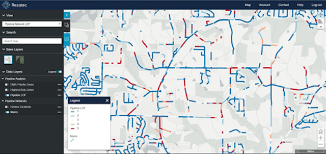 Rezatec to provide new water leak risk analysis tool for Utilities Kingston, Canada.