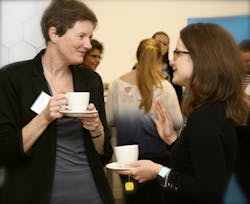 Delegates to Women in Water had the advantage of networking at the highest level. Delegates to Women in Water had the advantage of networking at the highest level.