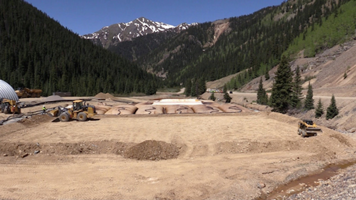 The water treatment plant for the Gold King Mine in Gladstone, Colorado.