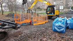 Edinburgh's Holyrood Park Hotel opening in the pipeline following completion of new sewer. Edinburgh's Holyrood Park Hotel opening in the pipeline following completion of new sewer.