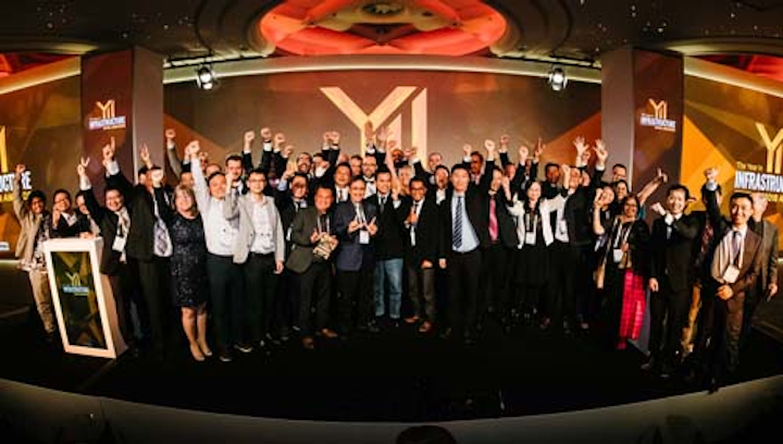 Winners of Year in Infrastructure 2018 Awards. Courtesy: Bentley Systems.