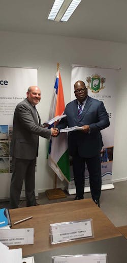 Wwi Fluence Ceo Henry Charrabe With Laurent Tchagba Wwi Fluence Ceo Henry Charrabe With Laurent Tchagba