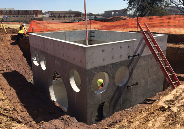 Content Dam Ww En Articles Print Volume 34 Issue 2 Departments Case Studies New School Stormwater Management System Features Precast Concrete Drainage Components Leftcolumn Article Thumbnailimage File