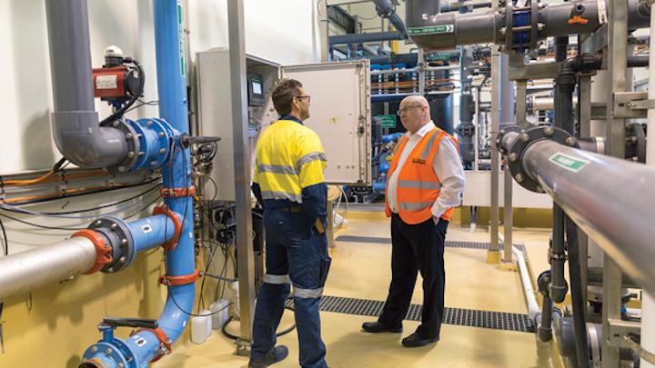 Bürkert provided on-site support throughout the installation process.