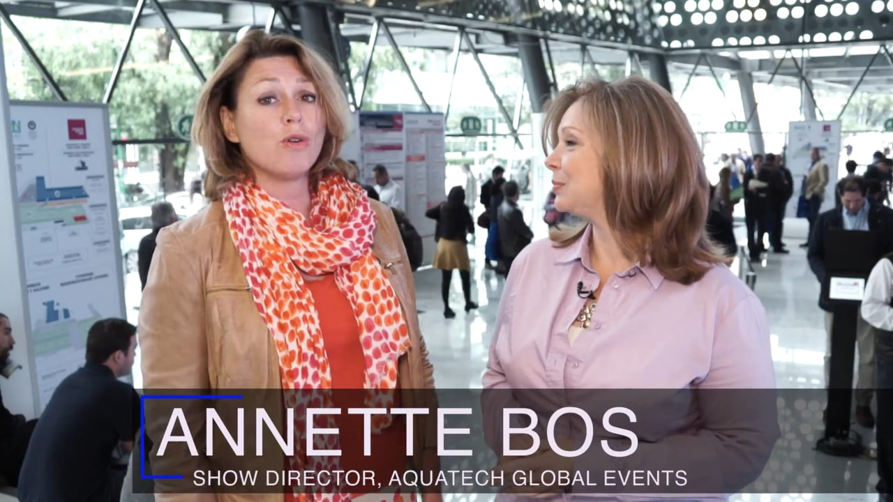 Aquatech Mexico 2016 Annette Bos | WaterWorld