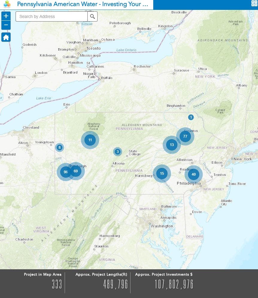 Pennsylvania American Water launches 2019 Infrastructure Upgrade