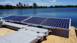 Installation of 1.78 megawatt &apos;floatovoltaic&apos; system will fulfill 90% of energy needs for Calif. utility by using sustainable solar power.