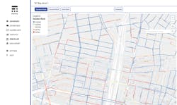 Fracta software calculates and visualizes the Likelihood of Failure (LoF) for every water pipe segment. This LoF score represents the mathematical probability of pipe failure in a given area. Fracta software calculates and visualizes the Likelihood of Failure (LoF) for every water pipe segment. This LoF score represents the mathematical probability of pipe failure in a given area.