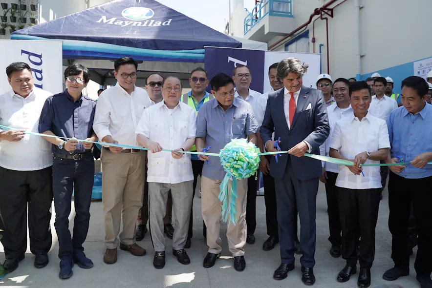 Maynilad inaugurates second water treatment plant in The Philippines ...
