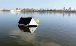 LG Sonic&rsquo;s solar-powered MPC-Buoy for real-time monitoring is one of 15 technologies being shown at BlueTech Forum 2019.