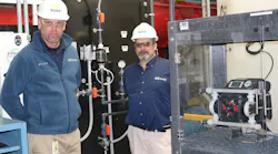 SUEZ Water South Jersey employs Blue-White’s Pro-Series-M® MD-3 Dual Diaphragm Metering Pumps, which can be used successfully in high-pressure applications.