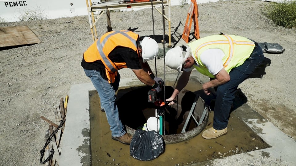 Municipal Water Metering LADWP installs a 99inch FPI Mag Meter