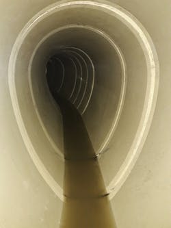 Amiblu NC Line pipes make the old channel as good as new. Amiblu NC Line pipes make the old channel as good as new.