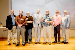 Kennebunk, Kennebunkport and Wells (KK&W) Water District was recently honored with an award for exceptional on-the-job safety performance during The MEMIC Group’s Annual Meeting of Policyholders. Kennebunk, Kennebunkport and Wells (KK&W) Water District was recently honored with an award for exceptional on-the-job safety performance during The MEMIC Group’s Annual Meeting of Policyholders.