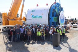 Water Division Director for EPA’s Pacific Southwest Region Tomás Torres with representatives of Silicon Valley Clean Water and other dignitaries at the event and loan closing announcement. Water Division Director for EPA’s Pacific Southwest Region Tomás Torres with representatives of Silicon Valley Clean Water and other dignitaries at the event and loan closing announcement.