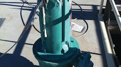 This Vaughan chopper pump eliminated a 4&rsquo; mat of grease and debris, plus paid for itself in 2 1/2 months.