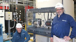 The Pro-Series-M® MD-3 Dual Diaphragm Metering Pump can be used successfully in high-pressure applications. The Pro-Series-M® MD-3 Dual Diaphragm Metering Pump can be used successfully in high-pressure applications.