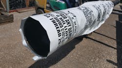Enhanced polyethylene can protect ductile iron pipes from exterior corrosion.