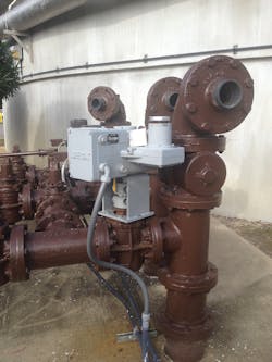 A wastewater treatment plant in Florida uses Beck Actuators on waste activated sludge (WAS) valves in both modulating and open/close service, as well as other areas throughout its treatment process. A wastewater treatment plant in Florida uses Beck Actuators on waste activated sludge (WAS) valves in both modulating and open/close service, as well as other areas throughout its treatment process.