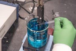 MSU-Fraunhofer has found a way to destroy PFAS left in wastewater using diamond technology. Photo by Derrick Turner. MSU-Fraunhofer has found a way to destroy PFAS left in wastewater using diamond technology. Photo by Derrick Turner.