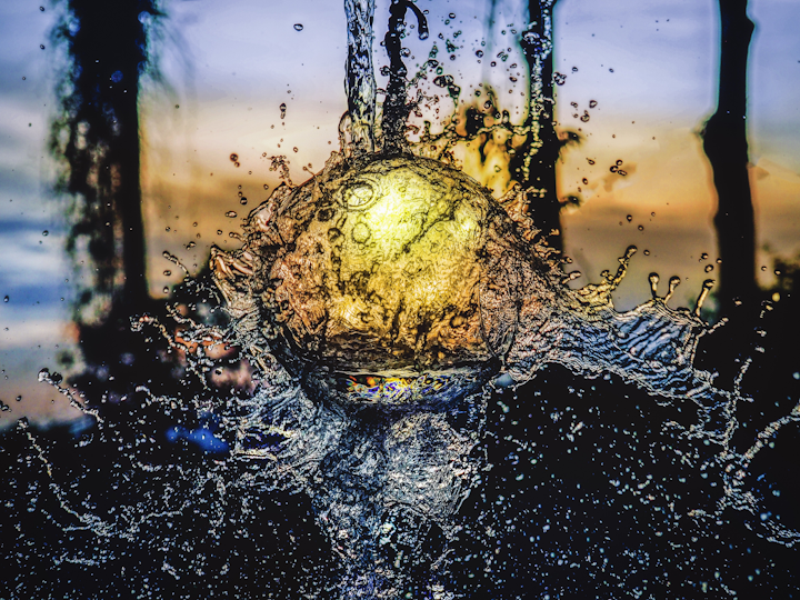 Aqua Art Blur 302733