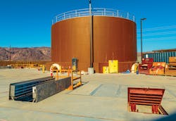 Workers created a 12,500-square-foot cavern that is 500 feet beneath the pumping station. A total of 22 low lift pumps and 12 high lift pumps will deliver raw water to two water treatment facilities. Workers created a 12,500-square-foot cavern that is 500 feet beneath the pumping station. A total of 22 low lift pumps and 12 high lift pumps will deliver raw water to two water treatment facilities.