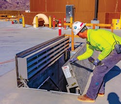 The project includes 12 doors manufactured by The BILCO Company that are strategically placed on the project’s vaults. The project includes 12 doors manufactured by The BILCO Company that are strategically placed on the project’s vaults.