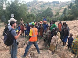 Engineers Without Borders is working in Rwanda to install water distribution systems in underdeveloped communities. Engineers Without Borders is working in Rwanda to install water distribution systems in underdeveloped communities.