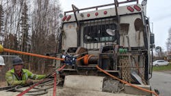 Straightpoint’s 10t capacity CableSafe running line dynamometer. Straightpoint’s 10t capacity CableSafe running line dynamometer.