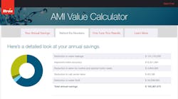 Ami Water Calculator