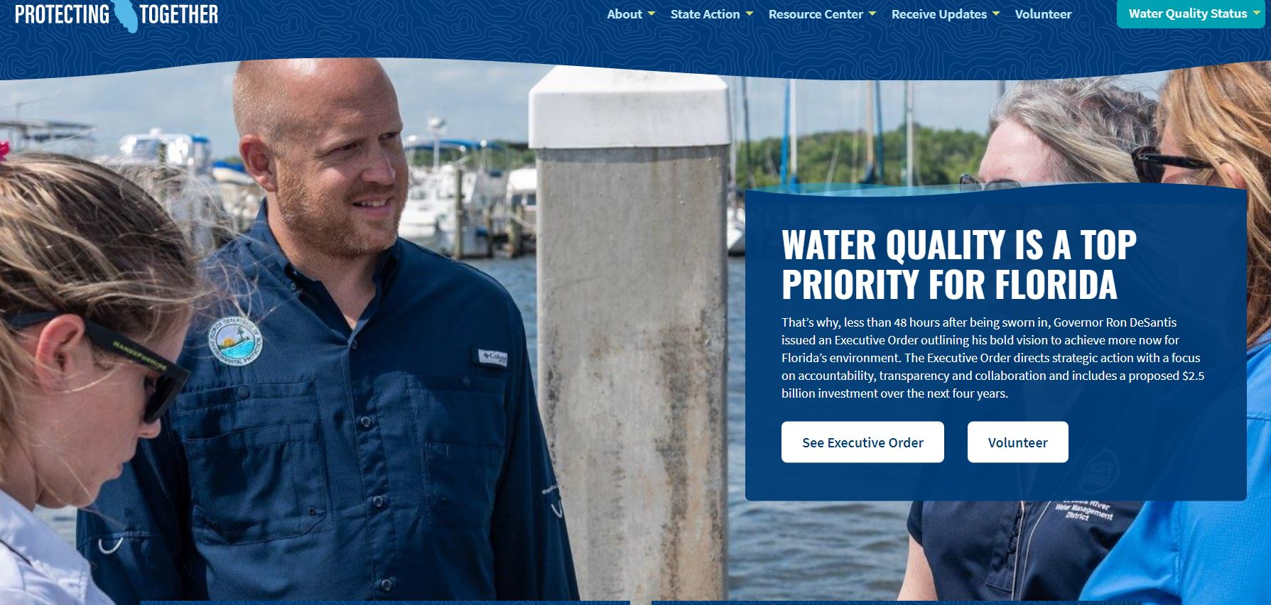 Florida officials unveil website to monitor water quality WaterWorld