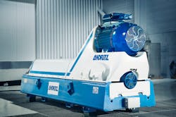 ANDRITZ decanter centrifuge D5 for brine dewatering. ANDRITZ decanter centrifuge D5 for brine dewatering.