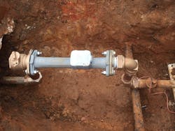 Bedford not only replaced its water meters, endpoints, and software but also replaced 75 percent of its meter boxes and plumbing. Bedford not only replaced its water meters, endpoints, and software but also replaced 75 percent of its meter boxes and plumbing.