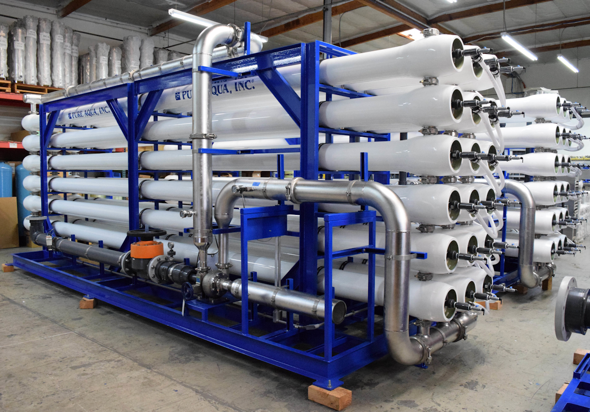 Pure Aqua builds industrial desalination systems for Saudi Arabia
