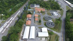 Bellefonte Borough Authority (BBA) Wastewater Treatment Facility located in Central Pennsylvania discharges to a prized trout stream (Spring Creek). BBA needed a solution to manage growth for the next 20 years since the plant was nearing the available permit load. After a thorough evaluation of treatment options, Evoqua’s BioMag® system was selected which fit into the existing plant footprint for an affordable, practical approach, and provide a 41% organic capacity increase. Bellefonte Borough Authority (BBA) Wastewater Treatment Facility located in Central Pennsylvania discharges to a prized trout stream (Spring Creek). BBA needed a solution to manage growth for the next 20 years since the plant was nearing the available permit load. After a thorough evaluation of treatment options, Evoqua’s BioMag® system was selected which fit into the existing plant footprint for an affordable, practical approach, and provide a 41% organic capacity increase.